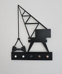 Alternative view of Der alte Industriekran von Kleve - Schlüsselbrett