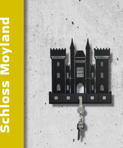 Das Schloß Moyland von Bedburg-Hau - Schlüsselbrett