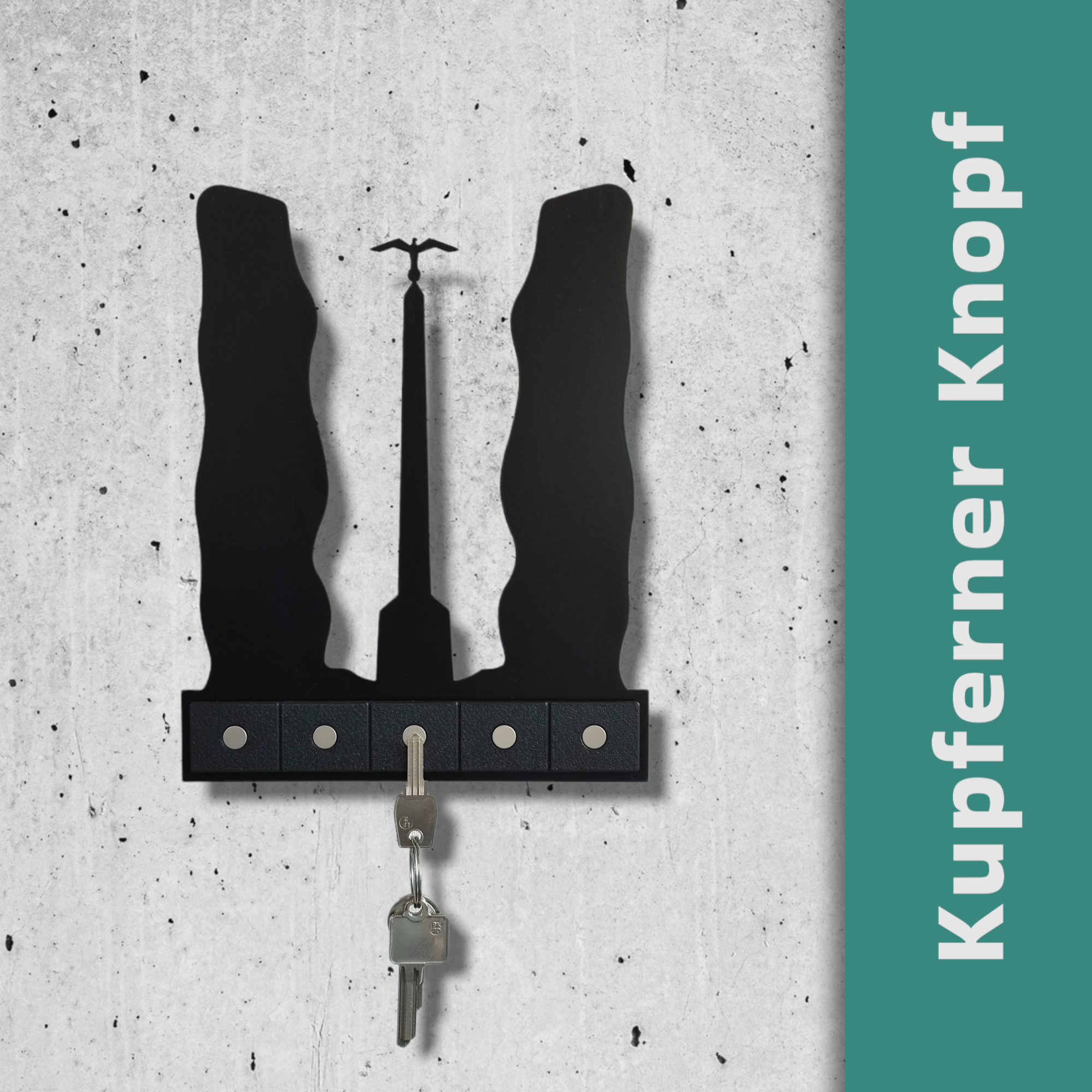 Der kupferne Knopf von Kleve - Schlüsselbrett