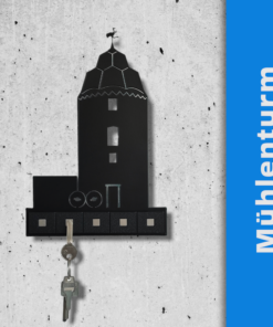 Der Mühlenturm von Kranenburg - Schlüsselbrett