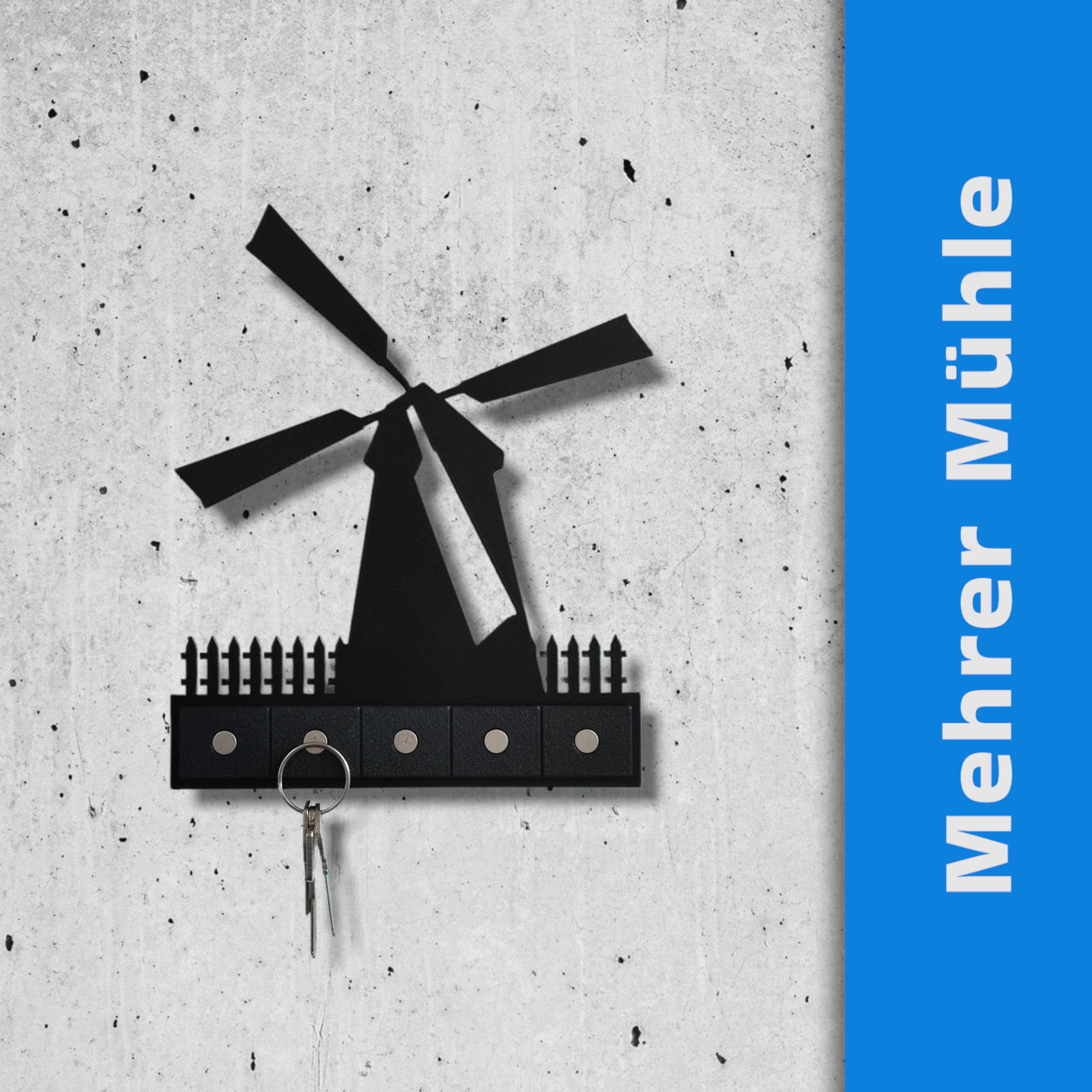 Die Mühle von Mehr - Schlüsselbrett