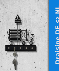 Die Draisine von Kranenburg - Schlüsselbrett